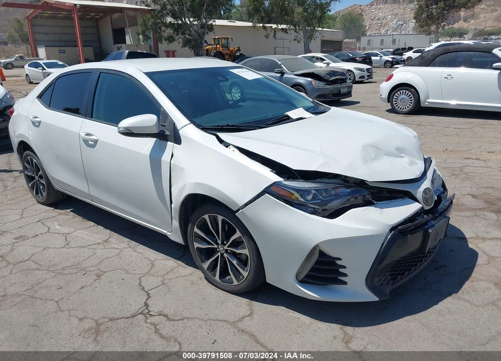 2019 TOYOTA COROLLA SE VIN: 5YFBURHE8KP908268