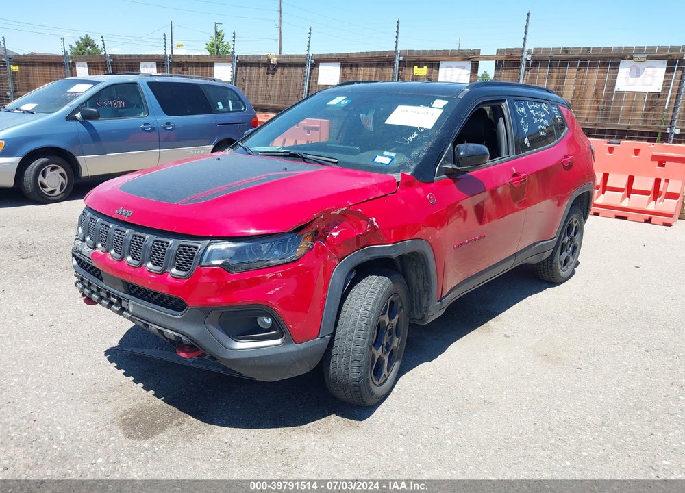 2023 JEEP COMPASS TRAILHAWK 4X4 VIN: 3C4NJDDN8PT543660