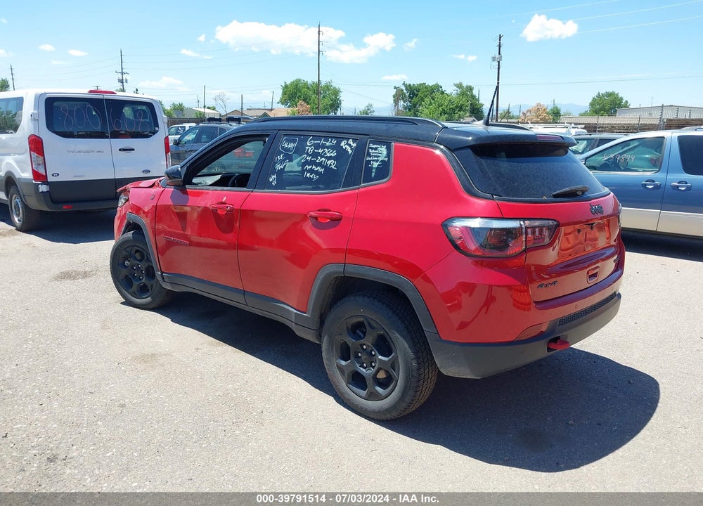 2023 JEEP COMPASS TRAILHAWK 4X4 VIN: 3C4NJDDN8PT543660