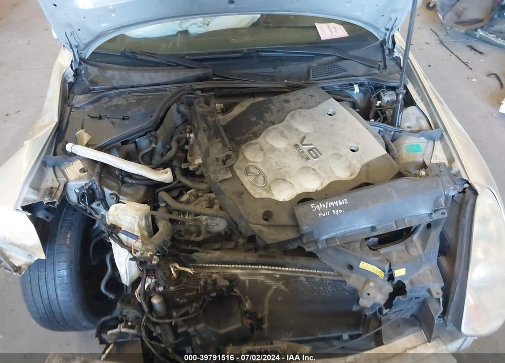 2005 INFINITI G35X VIN: JNKCV51F85M304738