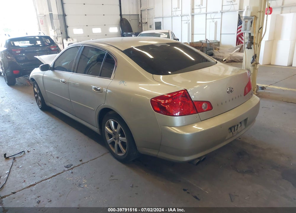2005 INFINITI G35X VIN: JNKCV51F85M304738