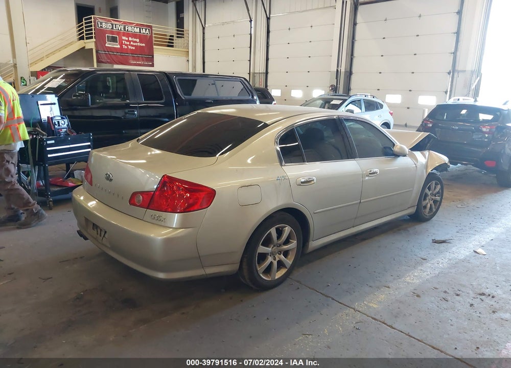 2005 INFINITI G35X VIN: JNKCV51F85M304738