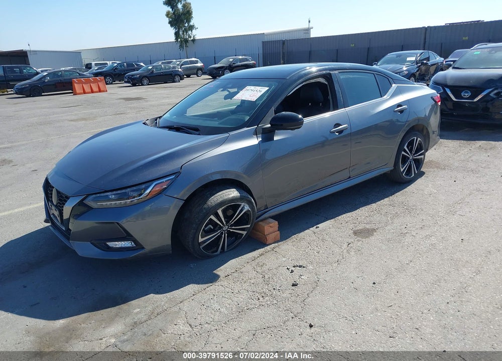 2022 NISSAN SENTRA SR XTRONIC CVT VIN: 3N1AB8DV6NY235280