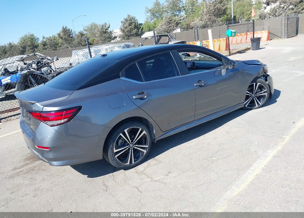 2022 NISSAN SENTRA SR XTRONIC CVT VIN: 3N1AB8DV6NY235280