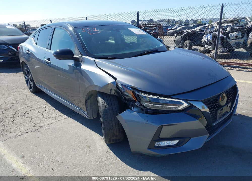 2022 NISSAN SENTRA SR XTRONIC CVT VIN: 3N1AB8DV6NY235280