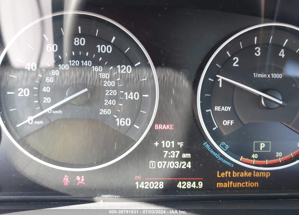 2014 BMW 328I VIN: WBA3C1C50EK109052