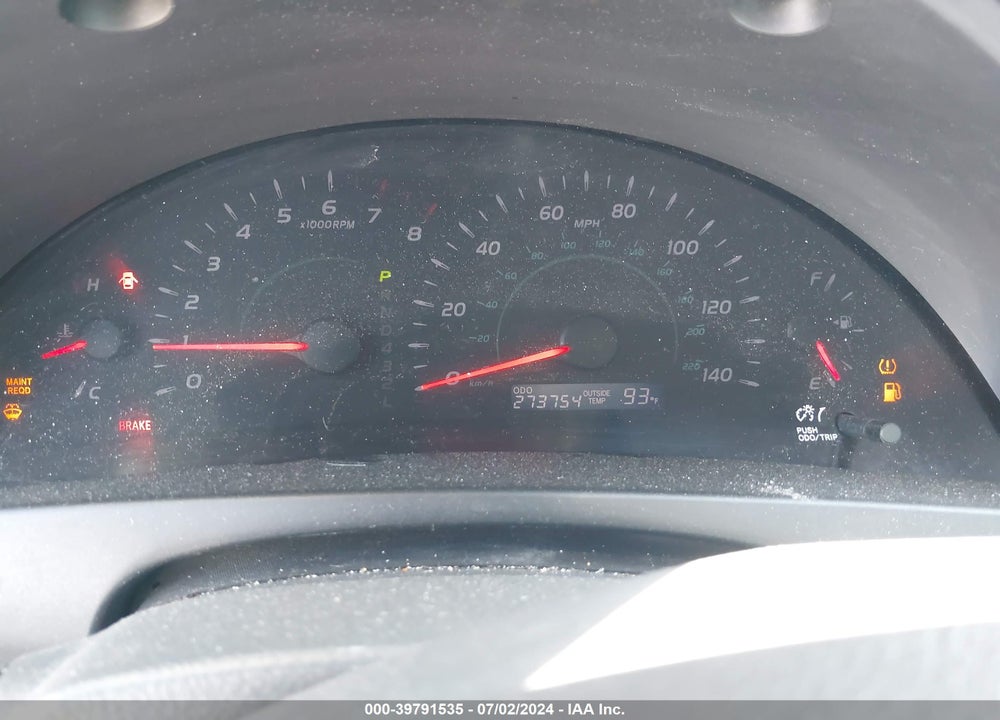 2008 TOYOTA CAMRY LE VIN: 4T1BE46K78U749579