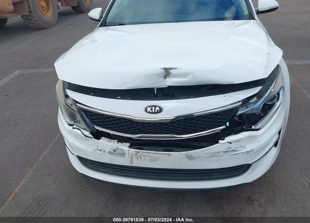 2016 KIA OPTIMA LX TURBO VIN: 5XXGT4L18GG009541