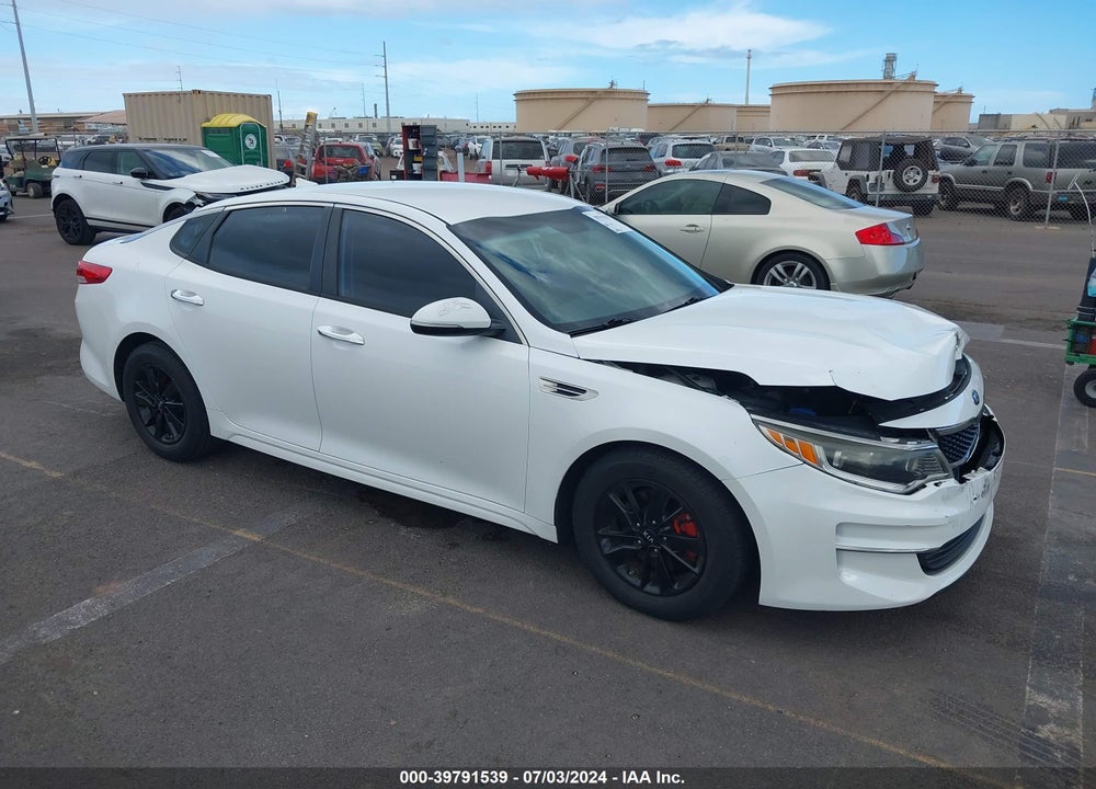 2016 KIA OPTIMA LX TURBO VIN: 5XXGT4L18GG009541