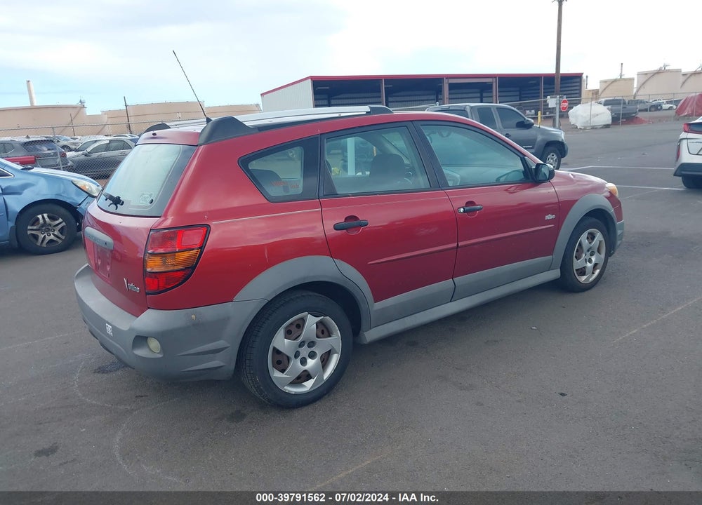 2005 PONTIAC VIBE VIN: 5Y2SL638X5Z472844