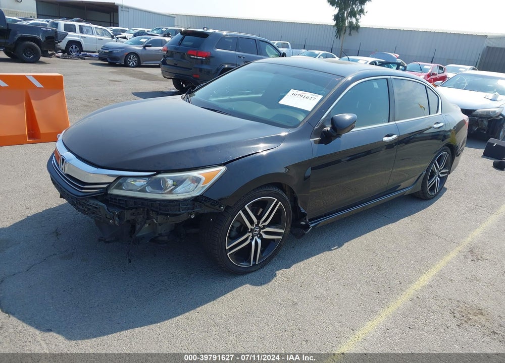 2016 HONDA ACCORD SPORT VIN: 1HGCR2F50GA058715