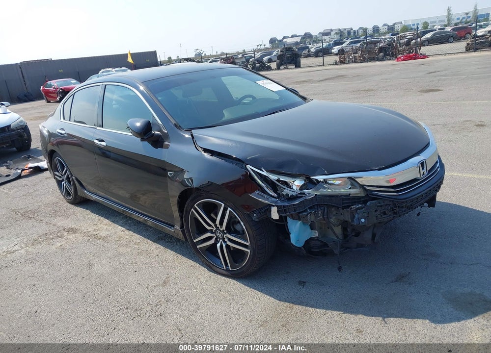 2016 HONDA ACCORD SPORT VIN: 1HGCR2F50GA058715