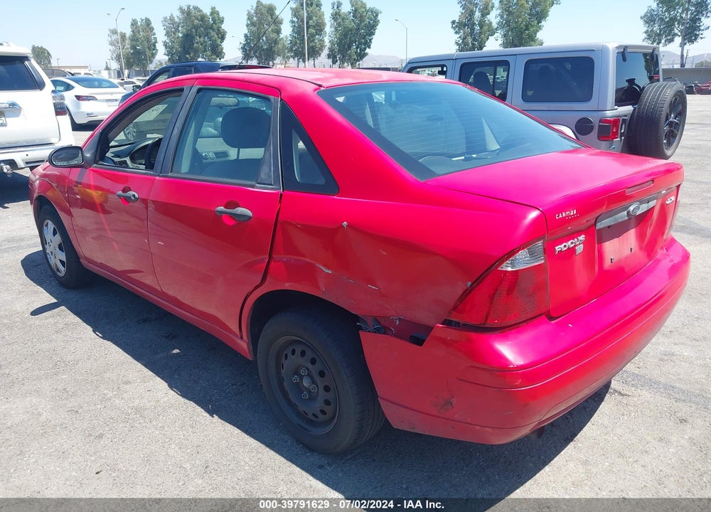 2006 FORD FOCUS ZX4 VIN: 1FAHP34N66W235486