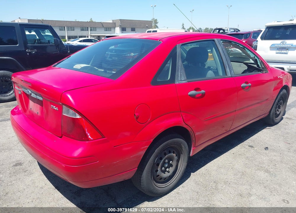 2006 FORD FOCUS ZX4 VIN: 1FAHP34N66W235486