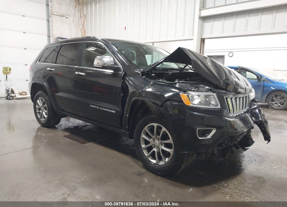2016 JEEP GRAND CHEROKEE LIMITED VIN: 1C4RJFBG8GC478239