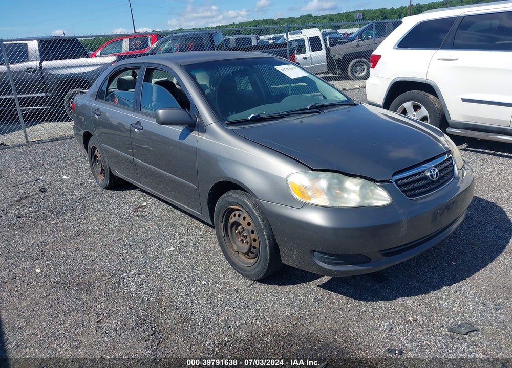 2007 TOYOTA COROLLA LE VIN: 2T1BR32E67C834539