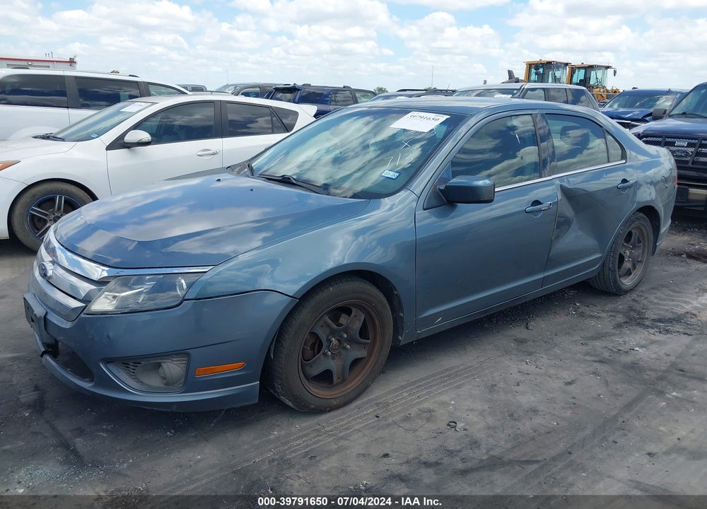 2011 FORD FUSION SE VIN: 3FAHP0HAXBR345833