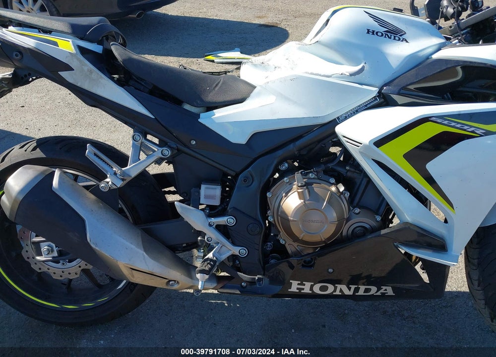 2021 HONDA CBR500 RA VIN: MLHPC6252M5200028