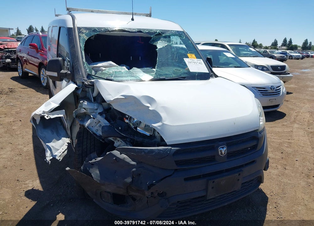 2017 RAM PROMASTER CITY TRADESMAN SLT VIN: ZFBERFBB6H6E44852