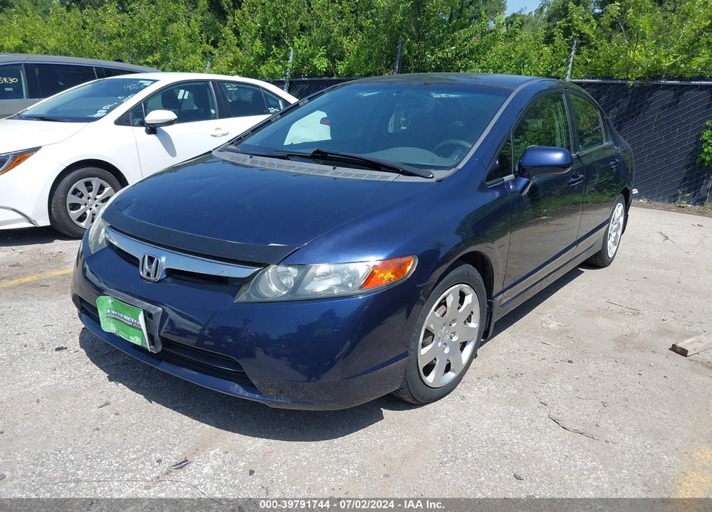 2007 HONDA CIVIC LX VIN: 1HGFA16597L004865