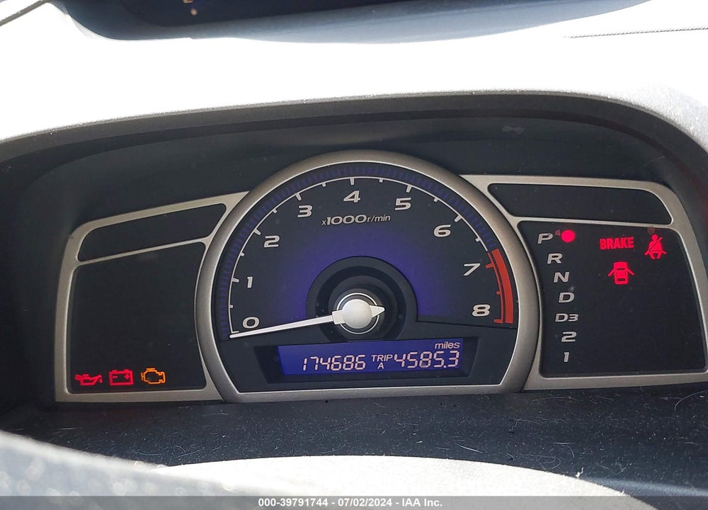 2007 HONDA CIVIC LX VIN: 1HGFA16597L004865
