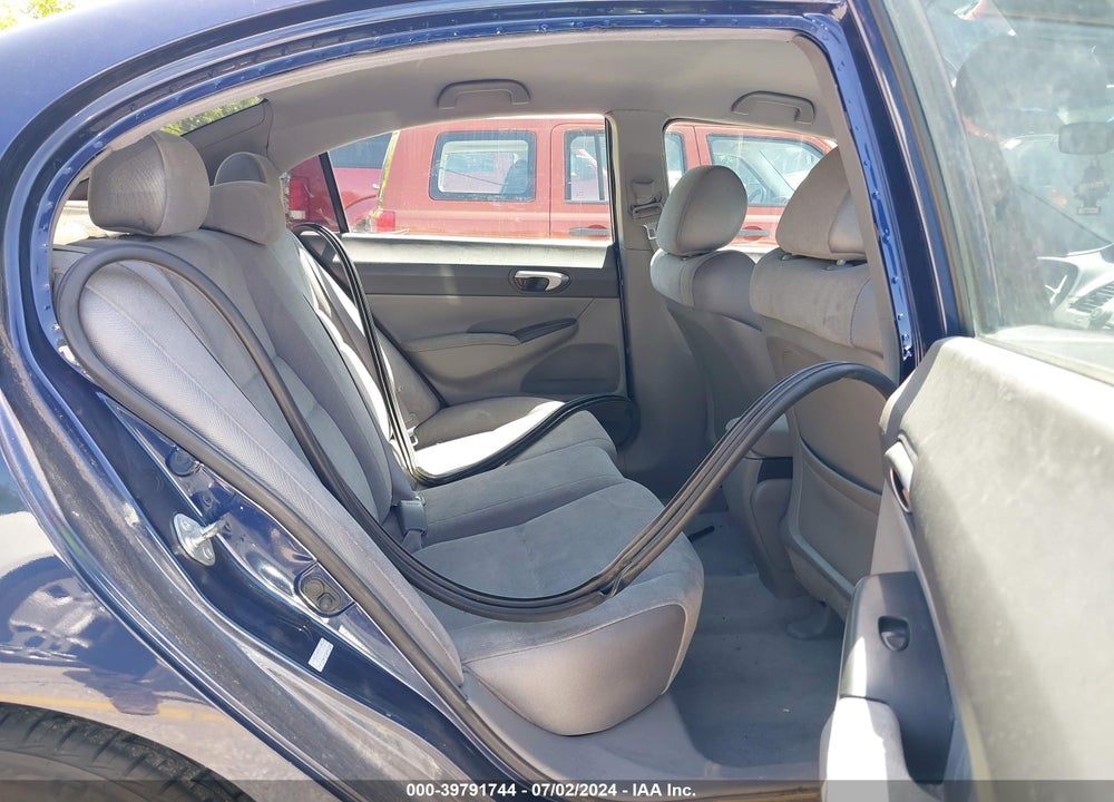 2007 HONDA CIVIC LX VIN: 1HGFA16597L004865