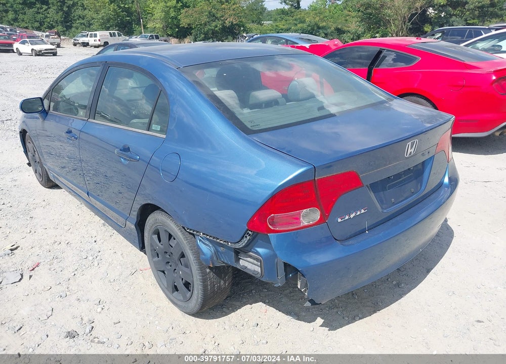 2006 HONDA CIVIC LX VIN: 1HGFA16526L153536