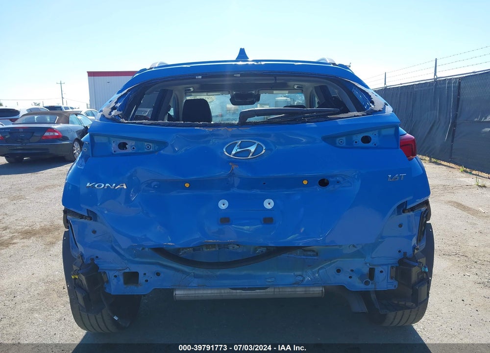 2022 HYUNDAI KONA LIMITED VIN: KM8K53A30NU805383
