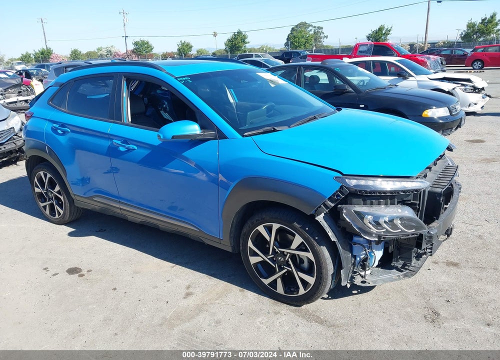 2022 HYUNDAI KONA LIMITED VIN: KM8K53A30NU805383