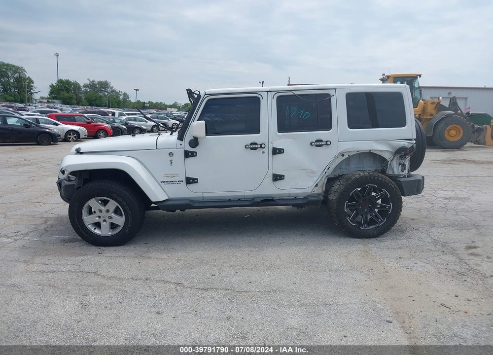 2014 JEEP WRANGLER UNLIMITED SAHARA VIN: 1C4BJWEG5EL233778