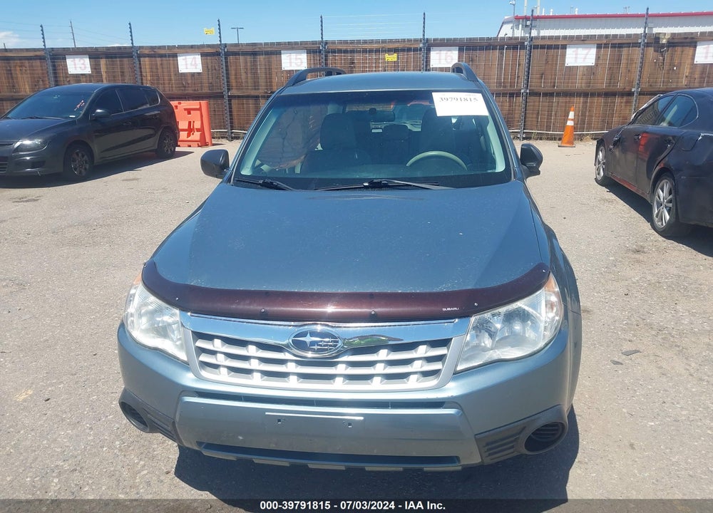 2013 SUBARU FORESTER 2.5X VIN: JF2SHABC1DH434127