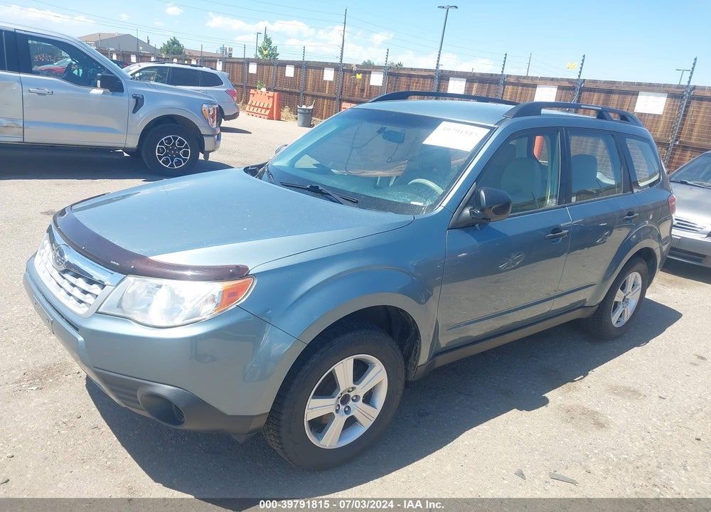 2013 SUBARU FORESTER 2.5X VIN: JF2SHABC1DH434127