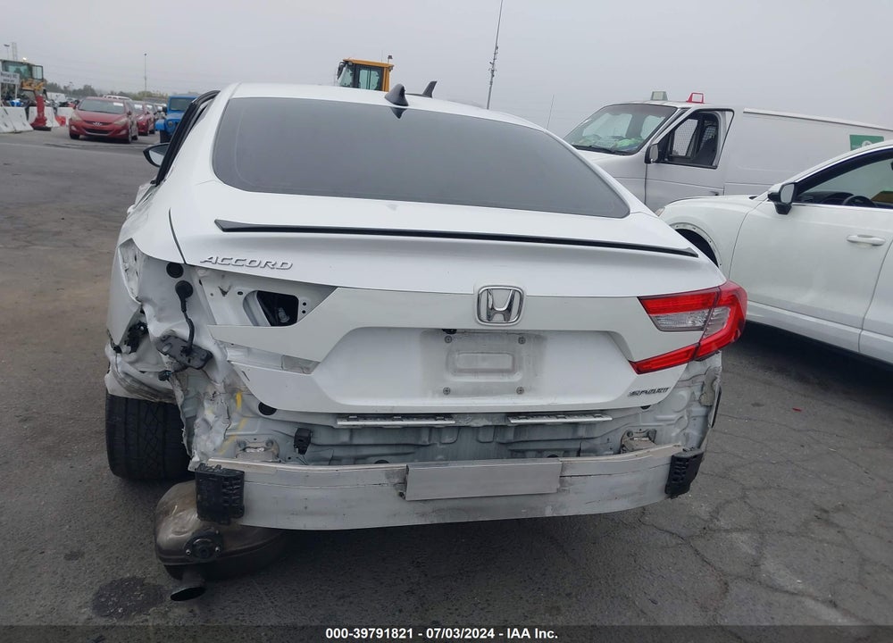 2022 HONDA ACCORD SPORT VIN: 1HGCV1F39NA032020