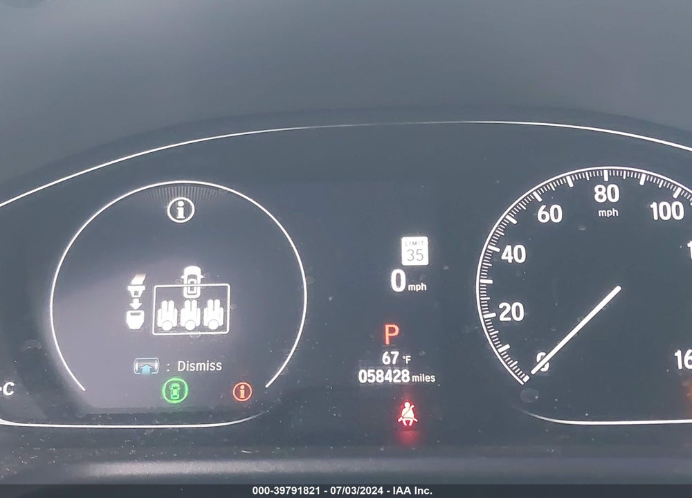 2022 HONDA ACCORD SPORT VIN: 1HGCV1F39NA032020
