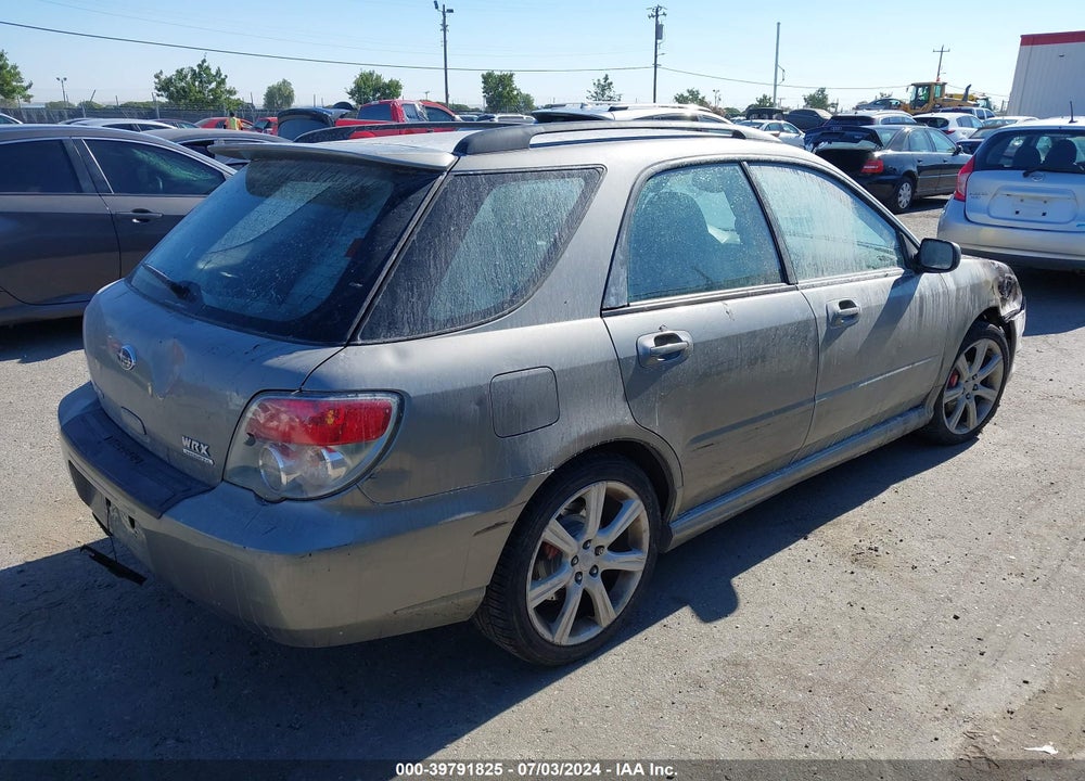 2006 SUBARU IMPREZA WRX/WRX LIMITED VIN: JF1GG79616G804730