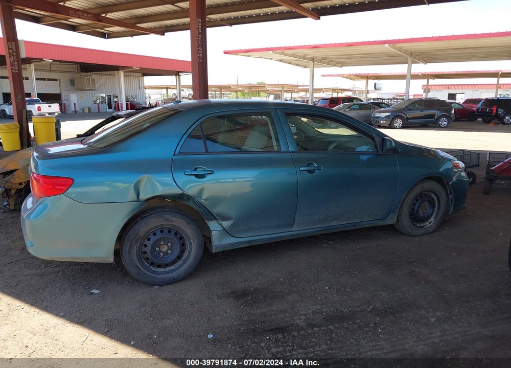 2009 TOYOTA COROLLA LE VIN: JTDBL40E199045413