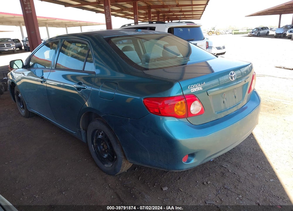 2009 TOYOTA COROLLA LE VIN: JTDBL40E199045413