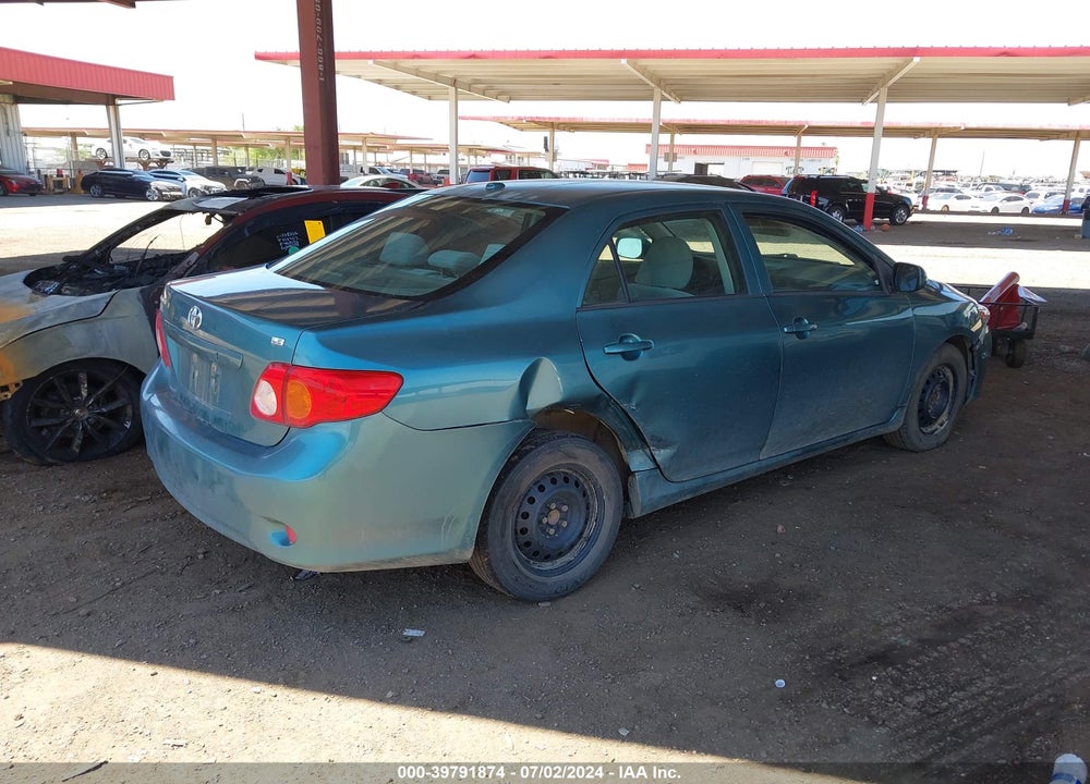2009 TOYOTA COROLLA LE VIN: JTDBL40E199045413