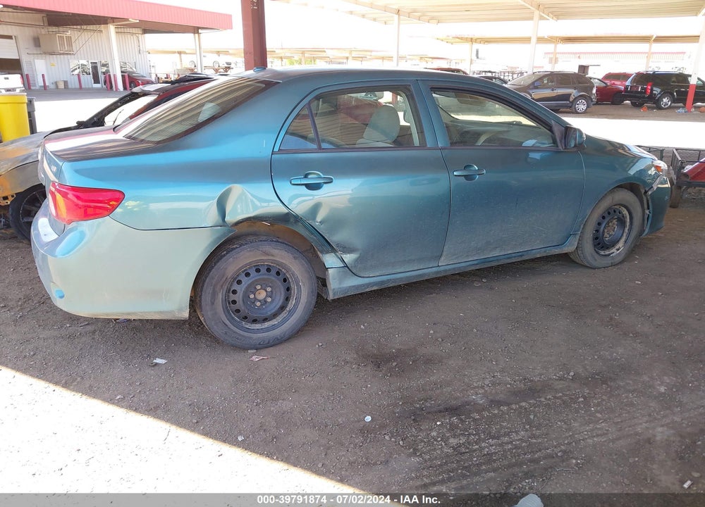 2009 TOYOTA COROLLA LE VIN: JTDBL40E199045413
