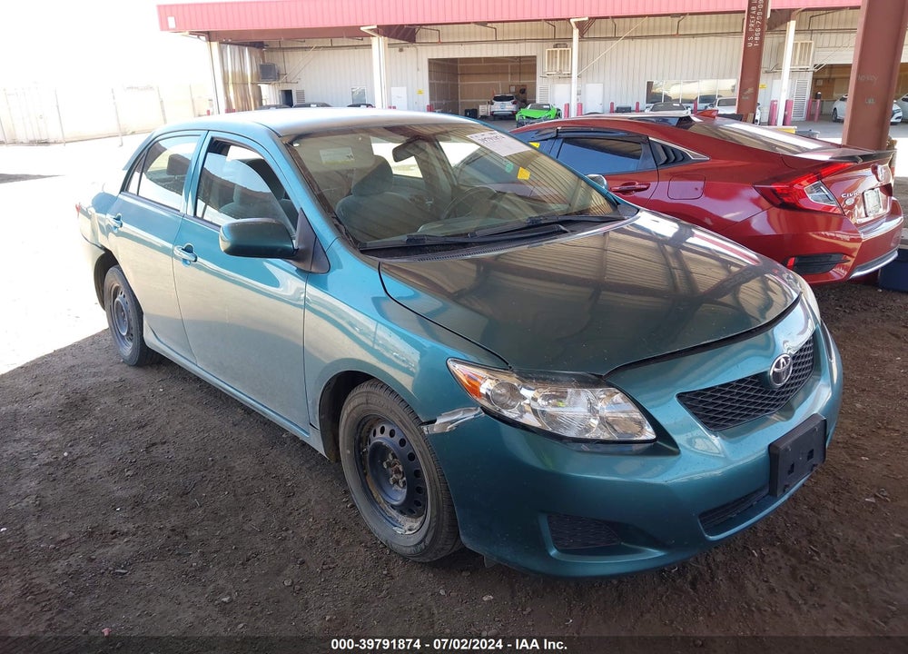 2009 TOYOTA COROLLA LE VIN: JTDBL40E199045413