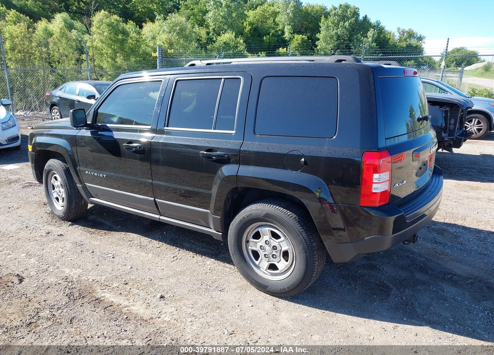 2015 JEEP PATRIOT SPORT VIN: 1C4NJRBB2FD283699