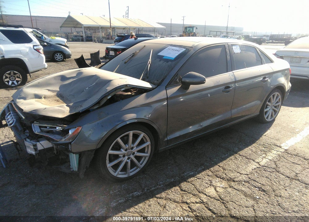 2016 AUDI A3 1.8T PREMIUM VIN: WAUA7GFF3G1033497