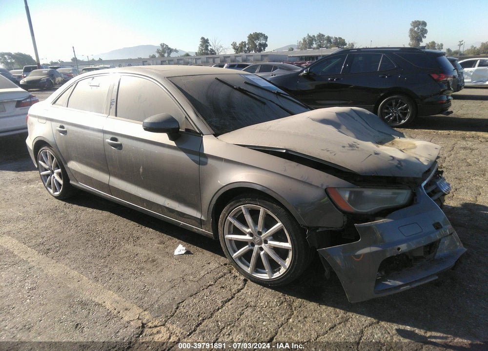 2016 AUDI A3 1.8T PREMIUM VIN: WAUA7GFF3G1033497