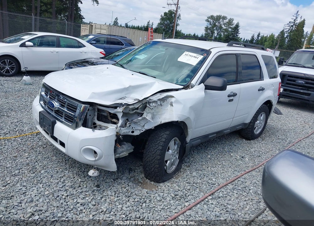 2012 FORD ESCAPE XLT VIN: 1FMCU9DG3CKB33661