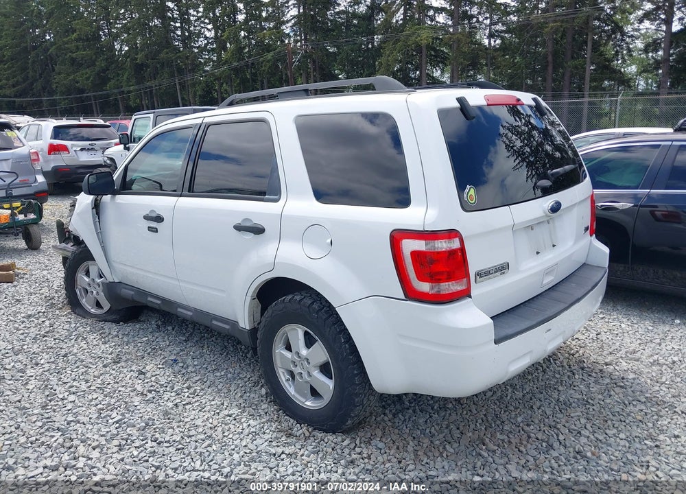 2012 FORD ESCAPE XLT VIN: 1FMCU9DG3CKB33661