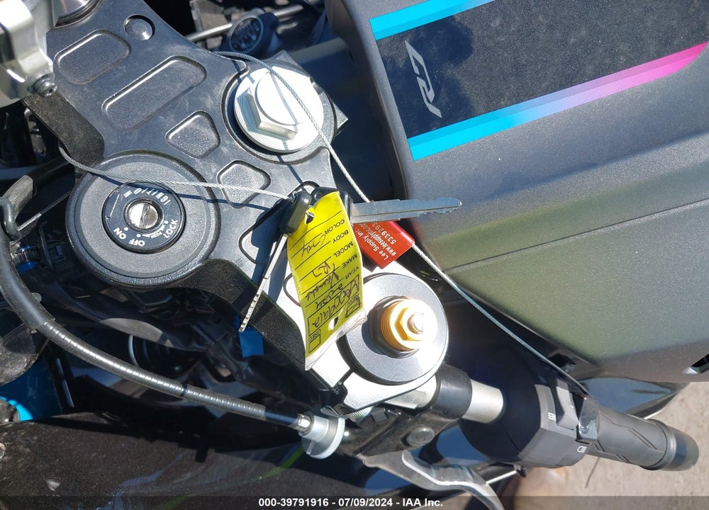 2024 YAMAHA YZFR7 VIN: JYARM38E9RA009912