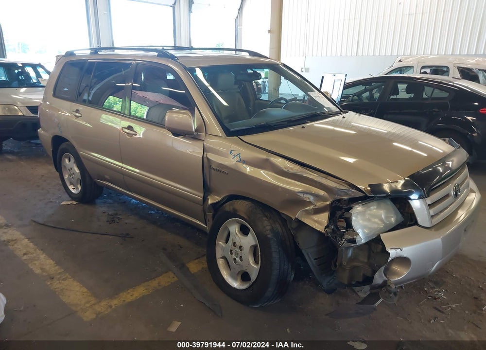 2005 TOYOTA HIGHLANDER LIMITED V6 VIN: JTEEP21A750119753