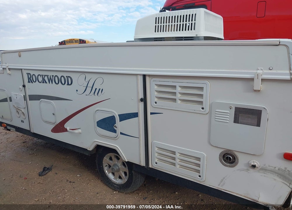 2007 ROCKWOOD HW256 VIN: 4X4CPR6167D270182