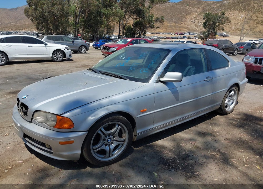 2001 BMW 330CI VIN: WBABN53401JU31212