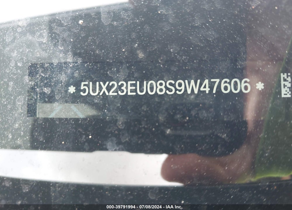 2025 BMW X5 XDRIVE40I VIN: 5UX23EU08S9W47606